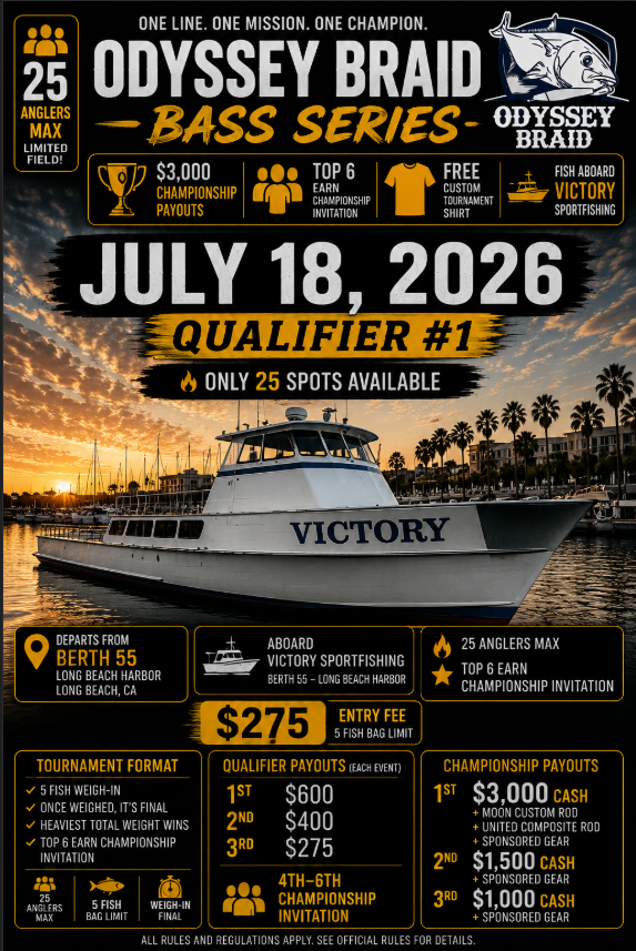 Odyssey Braid Bass Series – Qualifiers!!!!